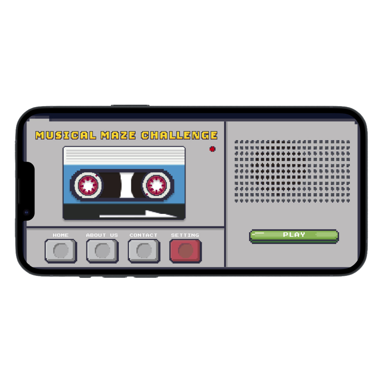 8-bit App Game Screen Preview